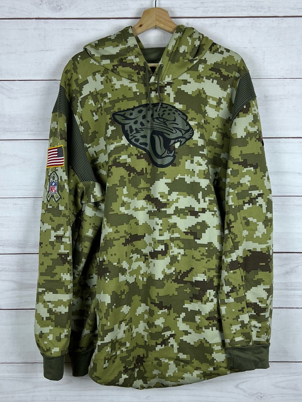 Nike NFL Jacksonville Jaguars Salute To Service Hoodie Player Team Issued 3XL
